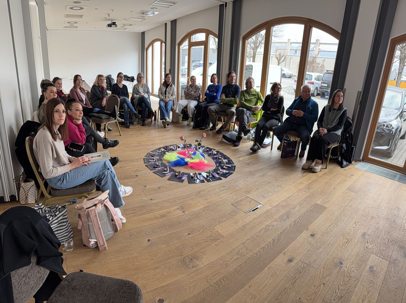 Seminarkreis eines Diplomlehrgangs der Akademie