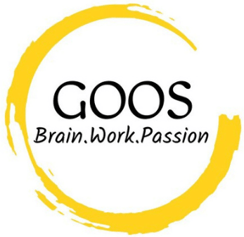GOOS Brain.Work.Passion Logo