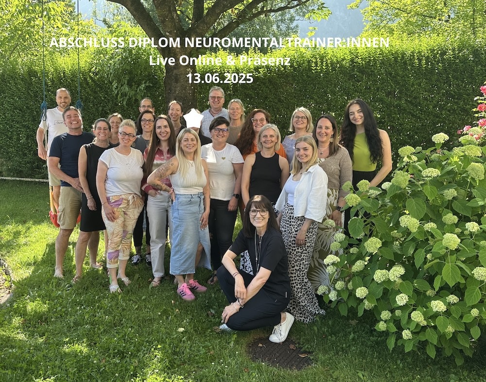 Lehrgangsabschluss Diplom Neuromentaltrainer*in Live Online Juni 2025