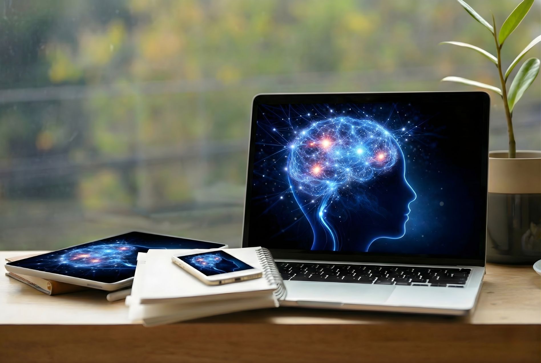 Gehirn und Herz Visualisierung