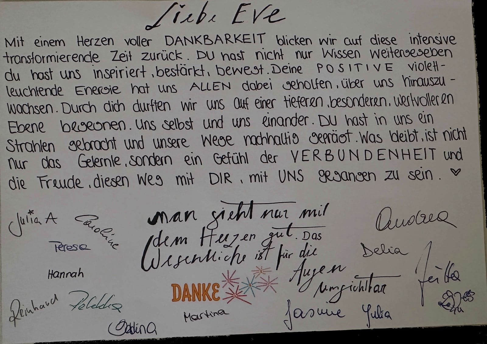 Eindruck aus dem Lehrgang